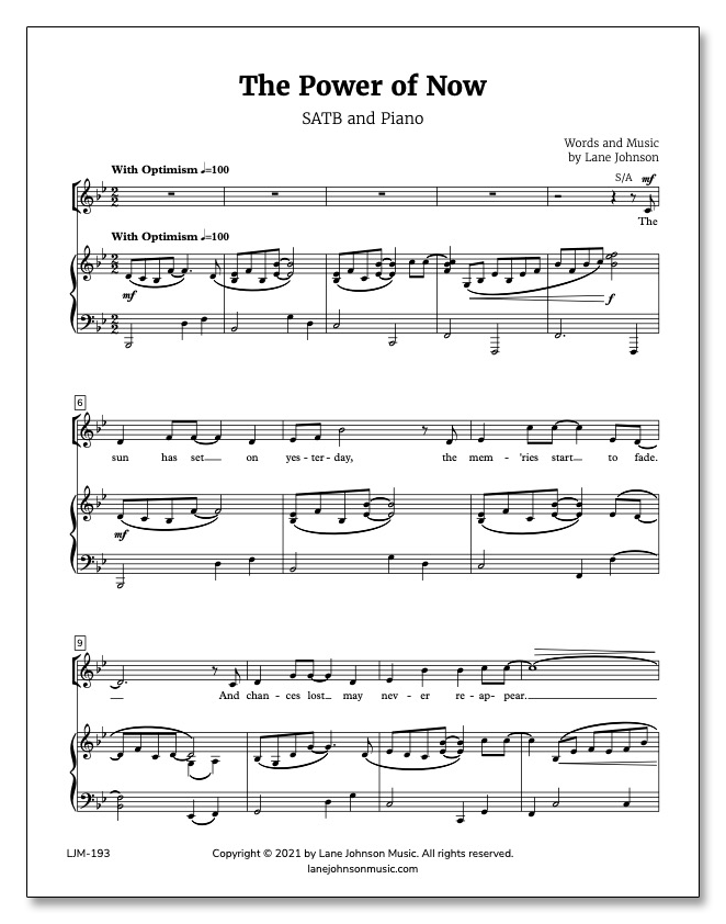 Lane Drive first_page 1M-bh7UP4iXutypUOnsIA0sgAd80CGhYx: The Power of Now — SATB