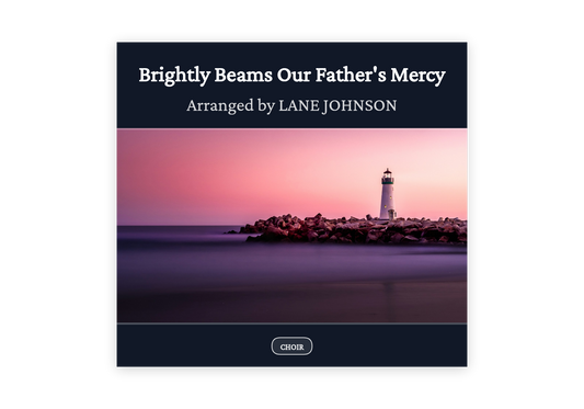Brightly Beams Our Father's Mercy