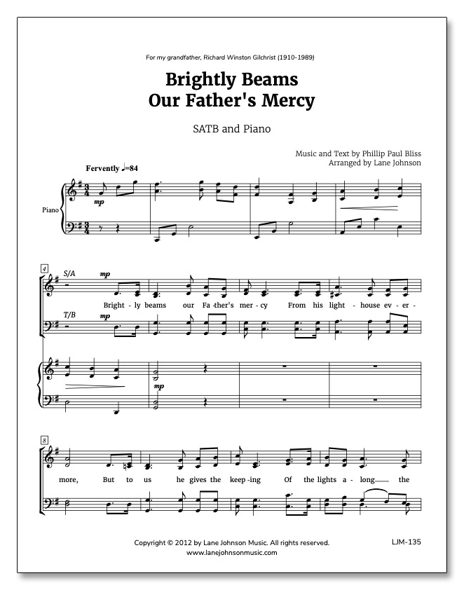 Brightly Beams Our Father's Mercy