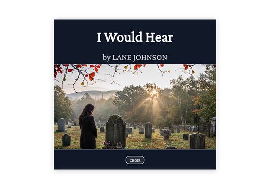 I Would Hear
