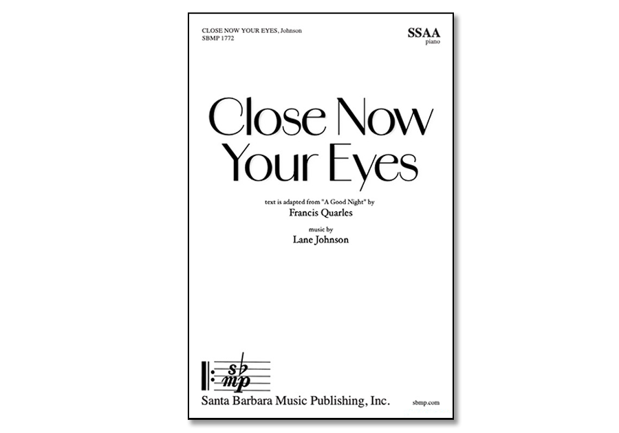 Lane real catalog artwork: Close Now Your Eyes