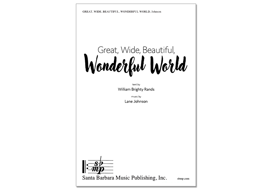 Lane real catalog artwork: Great Wide Beautiful Wonderful World