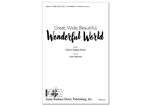 Lane real catalog artwork: Great Wide Beautiful Wonderful World