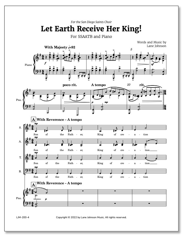 Let Earth Receive Her King!
