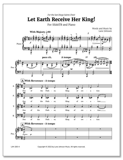 Let Earth Receive Her King!
