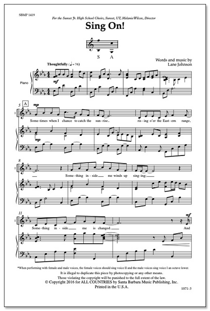 Sing On!