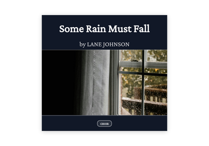 Some Rain Must Fall